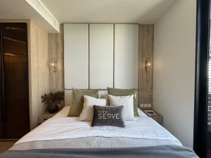 Actual interior photo of a luxury 2-bedroom condo unit type B20 at Noble Form Thonglor on Sukhumvit 55 Bangkok
